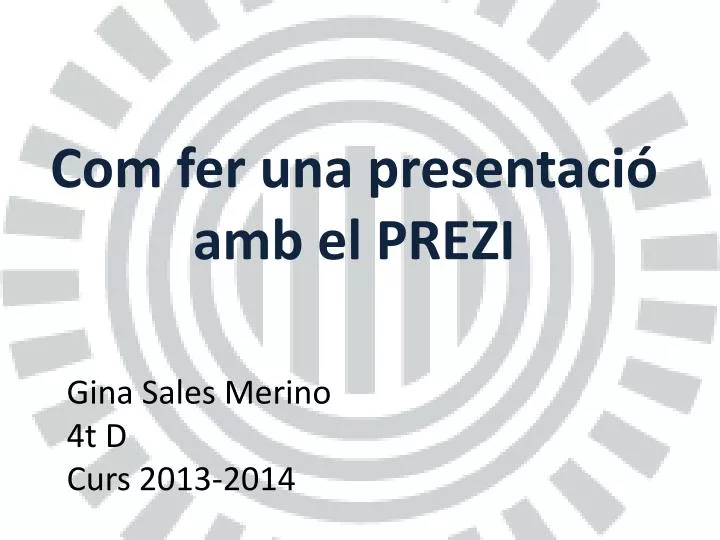 com fer una presentaci amb el prezi