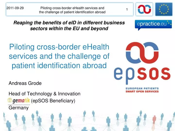 piloting cross border ehealth services and the challenge of patient identification abroad