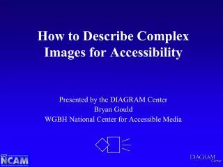 How to Describe Complex Images for Accessibility
