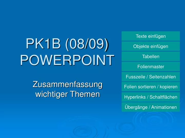 pk1b 08 09 powerpoint