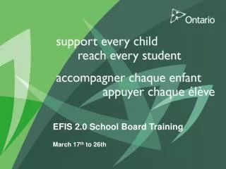 EFIS 2.0 School Board Training