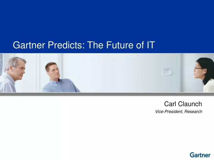 gartner predicts the future of it