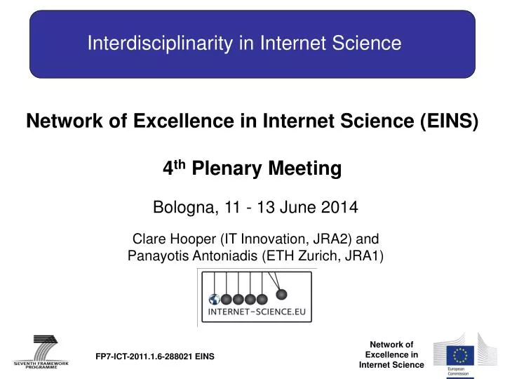 interdisciplinarity in internet science