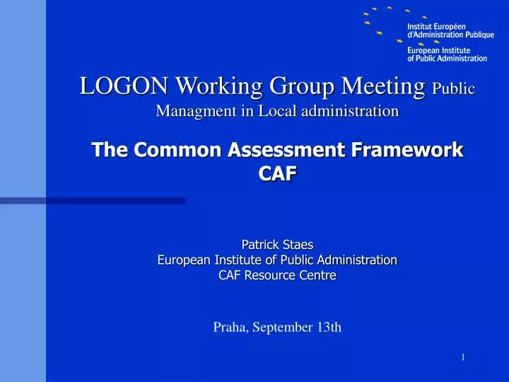the common assessment framework caf