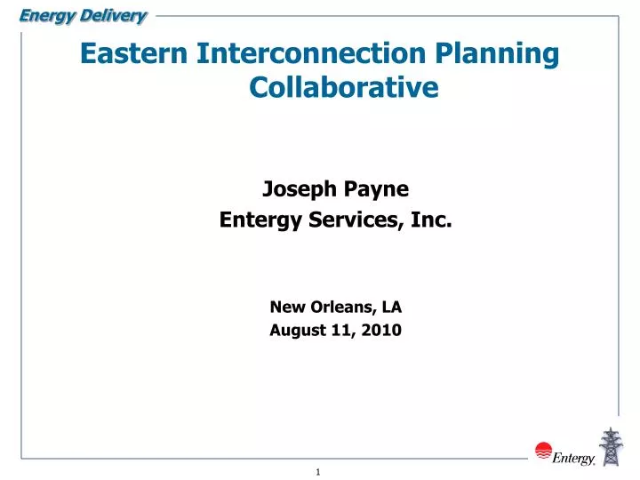 eastern interconnection planning collaborative