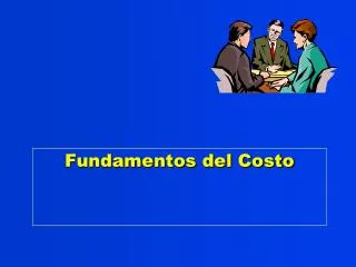 fundamentos del costo