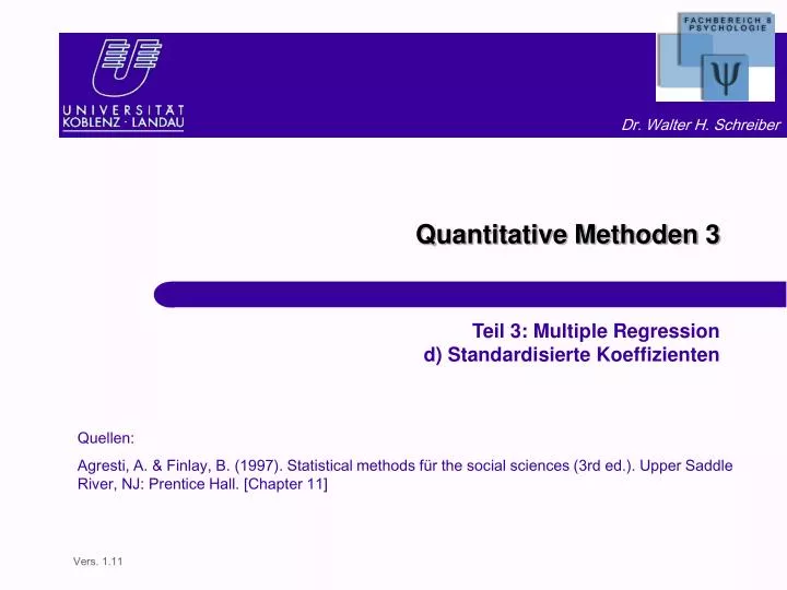 quantitative methoden 3