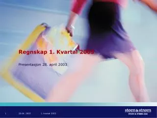 regnskap 1 kvartal 2003