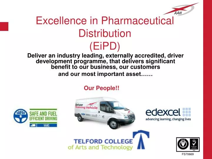 excellence in pharmaceutical distribution eipd