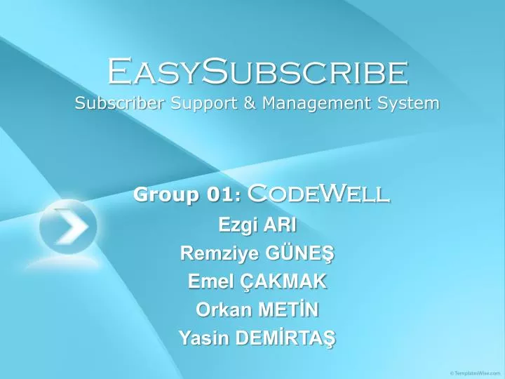 easysubscribe subscriber support management system