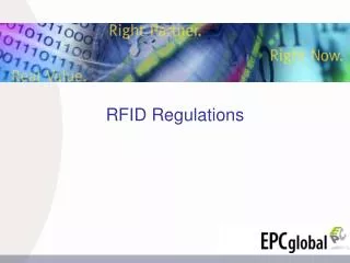 RFID Regulations