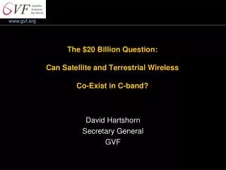 The $20 Billion Question: Can Satellite and Terrestrial Wireless Co-Exist in C-band?
