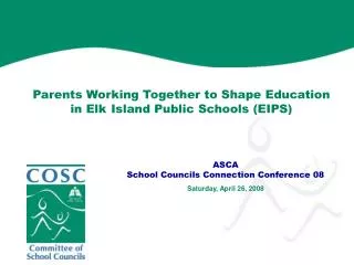 ASCA School Councils Connection Conference 08