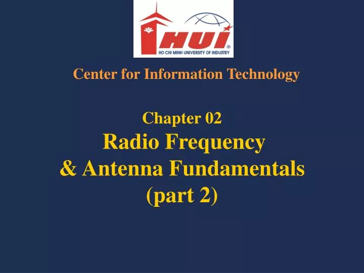 chapter 02 radio frequency antenna fundamentals part 2