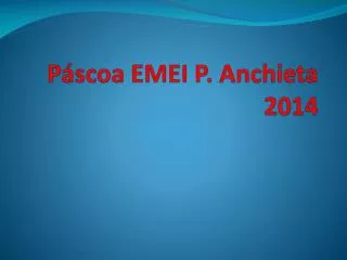 p scoa emei p anchieta 2014