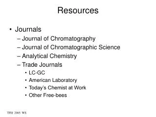 resources