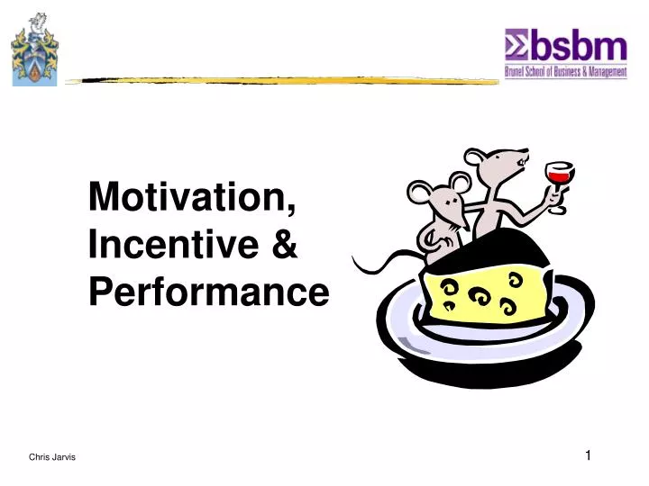 motivation incentive performance