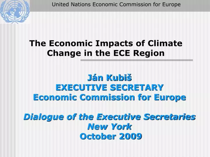 the economic impacts of climate change in the ece region