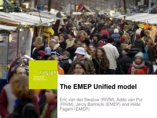 The EMEP Unified model