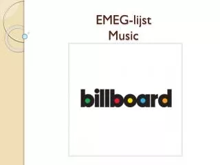 emeg lijst music