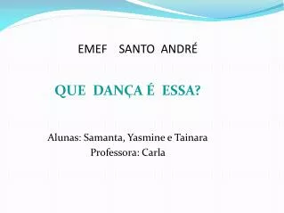 emef santo andr