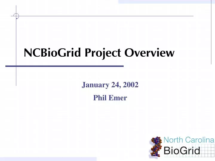 ncbiogrid project overview