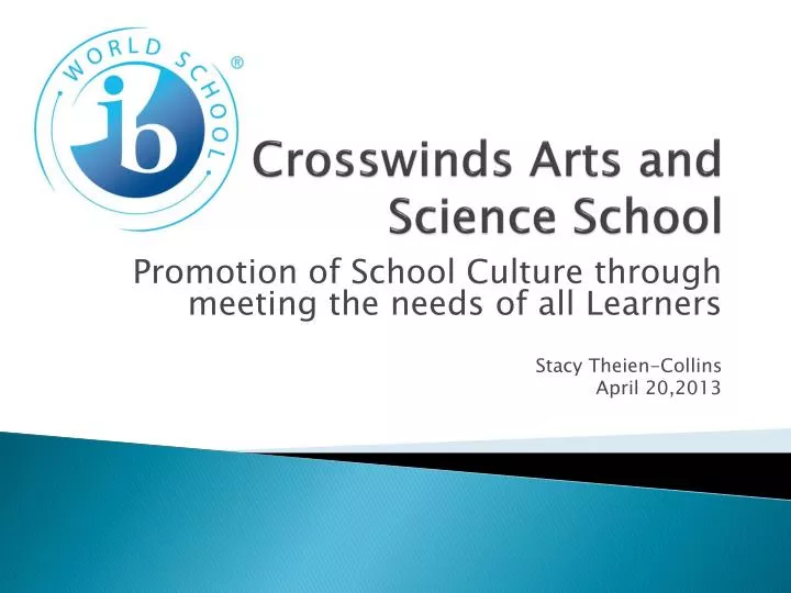 crosswinds arts and science school