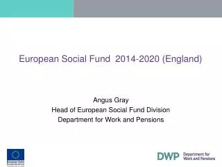 European Social Fund 2014-2020 (England)