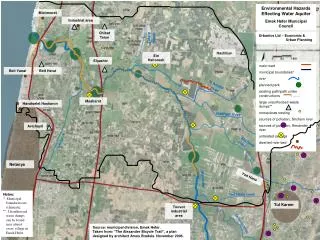 Environmental Hazards Effecting Water Aquifer Emek Hefer Municipal Council