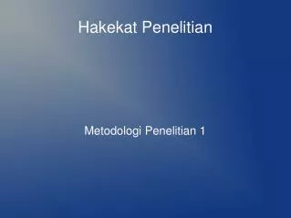 metodologi penelitian 1