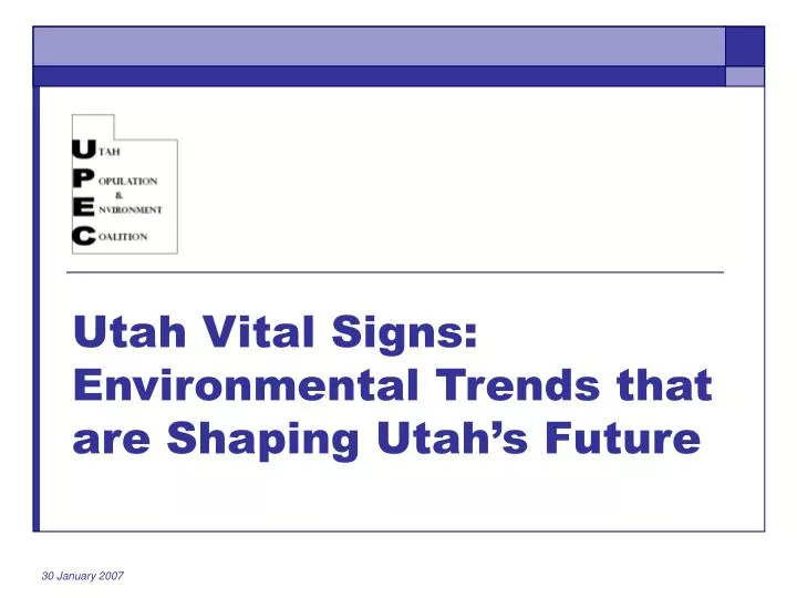 utah vital signs environmental trends that are shaping utah s future