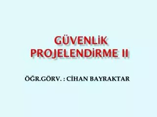 g venl k projelend rme ii