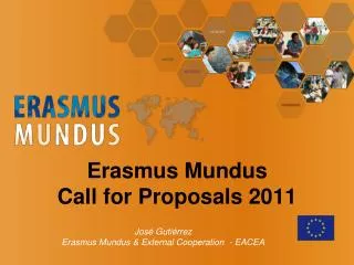 Erasmus Mundus Call for Proposals 2011