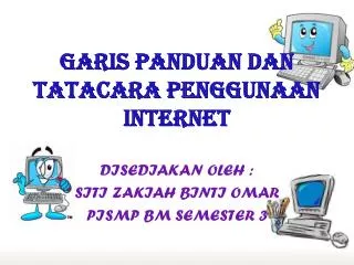 garis panduan dan tatacara penggunaan internet