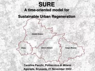 SURE A time-oriented model for Sustainable Urban Regeneration