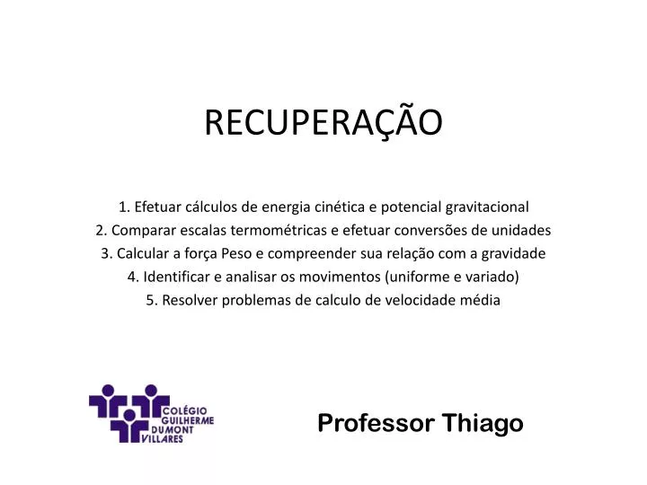 recupera o