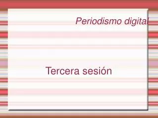 periodismo digital