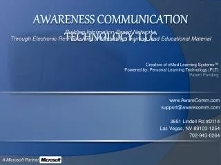 Awareness Communication Technology, LLC