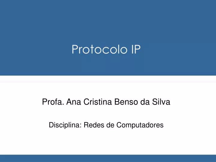 protocolo ip