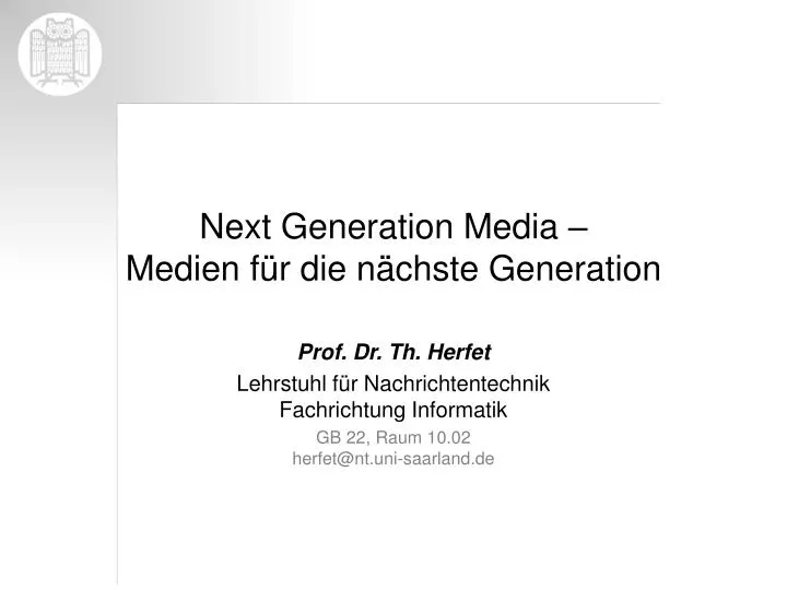 next generation media medien f r die n chste generation