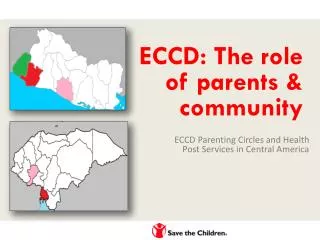 ECCD: The role of parents &amp; community