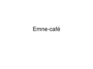 emne caf