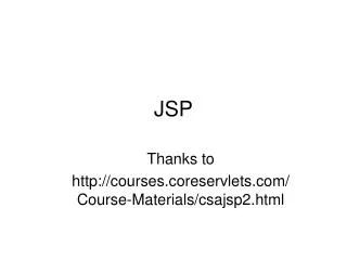 JSP