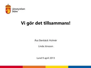 vi g r det tillsammans