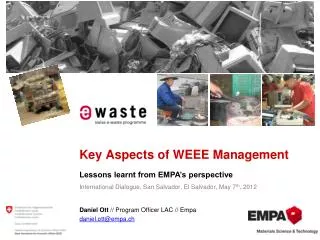 Key Aspects of WEEE Management
