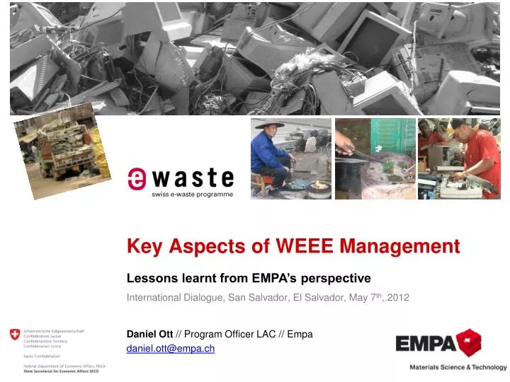 key aspects of weee management
