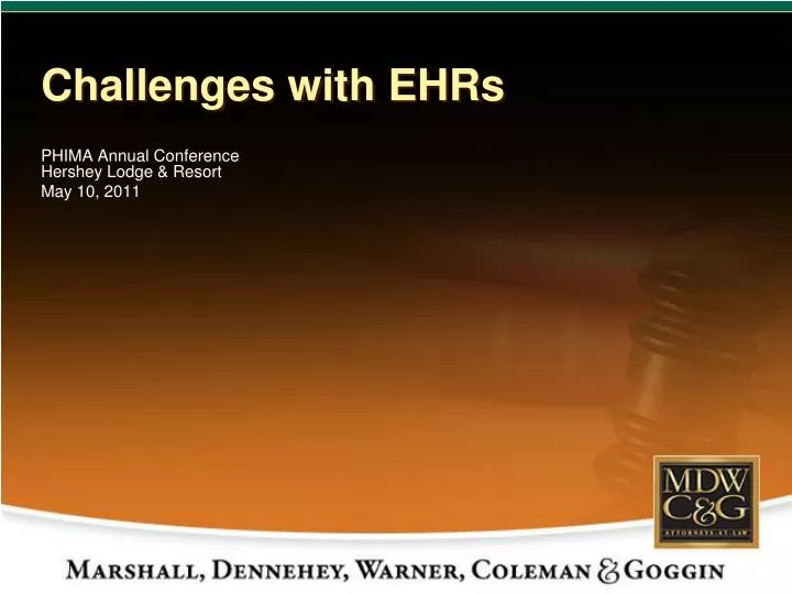 challenges with ehrs