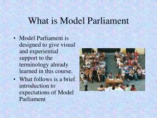 What is Model Parliament