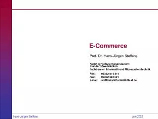 e commerce