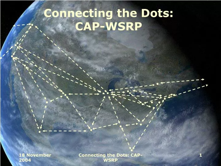 connecting the dots cap wsrp